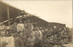 A Group of Men Dec 26 1915 Disaster Disasters Postcard Postcard