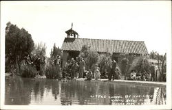 Little Chapel by the Lake, Knotts Berry Place Postcard