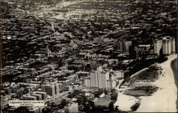 Edgewater District From The Air Postcard