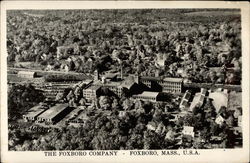 The Foxboro Company - Foxboro, Mass., U.S.A Massachusetts Postcard Postcard