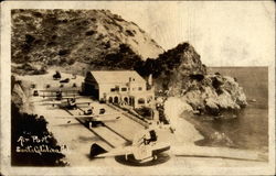 Air Port Santa Catalina Island, CA Postcard Postcard