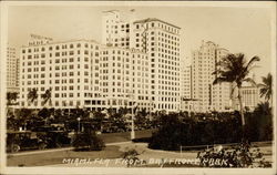 View of City from Bayfront Park Miami, FL Postcard Postcard