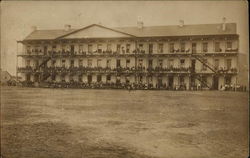 Lodge Building Postcard