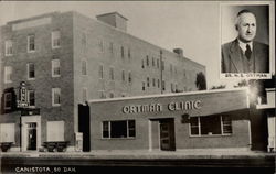 Ortman Clinic Canistota, SD Postcard Postcard