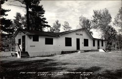 The Eagle Lodge On the Chippewa River Postcard