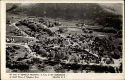 A View of Seneca Heights at Foot of Mt. Hermance Olean, NY Postcard Postcard