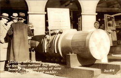 Section of the Cable of the Oakland Bay Bridge Postcard