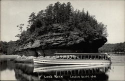 Lone Rock Postcard