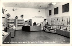 Northern Plains Indian Art and Craft Shop Postcard