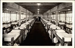 Barracks Interior Postcard