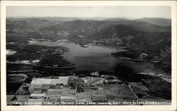 Airplane View of Hayden Lake, Looking East Postcard