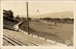 View of the Rodeo Grounds at Lewiston, Idaho in 1947 Postcard