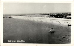 Buchanan Dam Postcard