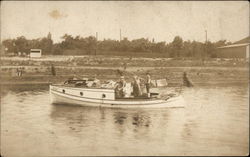 Three Men in a Boat Postcard