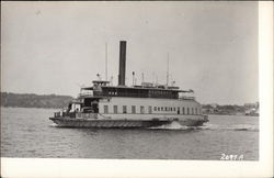 View of the Gov. King steamship Postcard