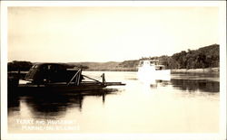 Ferry and Houseboat Marine on St. Croix, MN Postcard Postcard