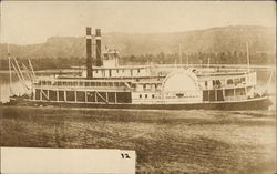 Steamer " McClellan " Postcard