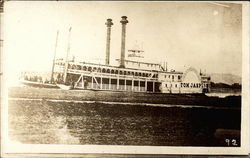 Steamer Four Jasper Postcard