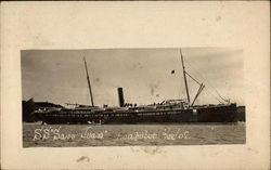 SS "San Juan" Postcard