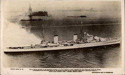 HMAS Perth Military Postcard Postcard