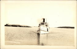 Steamer " Vinalhaven " Postcard