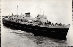 A Steamship: the Princes Beatrix Postcard