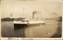 Steamer Victoria Postcard