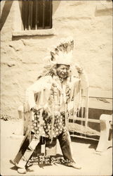 Jose Tafoya, Pueblo Indian Chief, Garden of the Gods Postcard