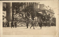 Masons of Pyramid Temple on Parade Washington, DC Washington DC Postcard Postcard