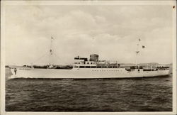 M/S " Pacific Express " Postcard