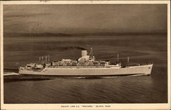 Orient Line S. S. " Orcades ", 28, 000 Tons Steamers Postcard Postcard