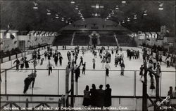 Interior of the Ice Palace at Broadmoor Colorado Springs, CO Postcard Postcard