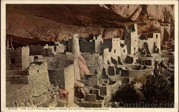 The Cliff Palace, Mesa Verde National Park Colorado