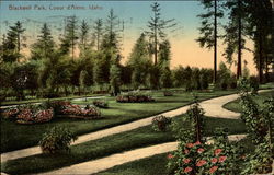 Blackwell Park Coeur D'Alene, ID Postcard Postcard