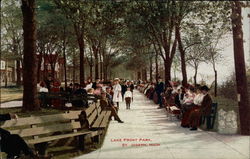 Lake Front Park St. Joseph, MI Postcard Postcard