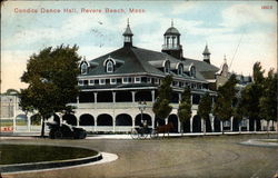 Condits Dance Hall Revere Beach, MA Postcard Postcard