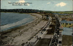 View of Nautical Gardens Tower Postcard