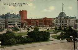 Civic Centre, Exchange Place Postcard