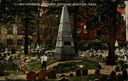 Old Granary, Burying Ground Postcard