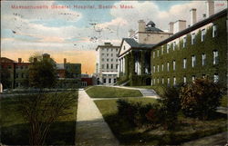 Massachusetts General Hospital Boston, MA Postcard Postcard