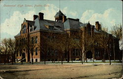 Centennial High School, Pueblo, Colo Colorado Postcard Postcard