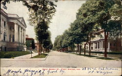 West Berry St Postcard