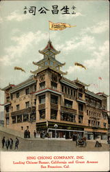 Sing Chong Company, Inc San Francisco, CA Postcard Postcard