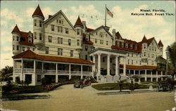 Halcyon Hall, Front View Postcard