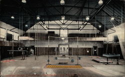 Interior Dodge Gymnasium, Manlius Schools Postcard