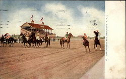 Horseracing, Sheepshead Bay Postcard