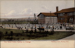 The Small Parks System in Chicago Postcard