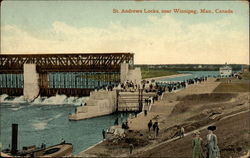 St. Andrews Locks Postcard