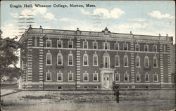 Cragin Hall, Wheaton College Postcard