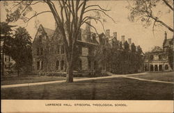 Lawrence Hall, Episcopal Theological School Postcard